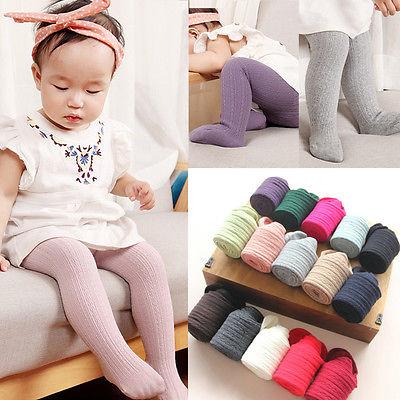 6Colors Newborn Baby Toddler Infant Kids Girls Cotton Warm Pantyhose Stockings 0-6Y