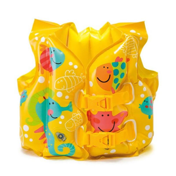 Summer Children Inflatable Swimsuit Baby Safety Swimming Buoyancy Vest Beach Tourism Swimming Floating Aid Life Jacket