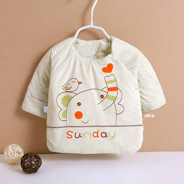 good quality Newborn baby jacket baby cotton warm thick autumn winter underwear boys girls warm clothes children pajamas shirt