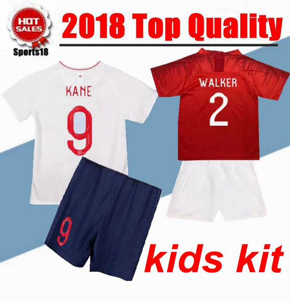 2019 kids kit England Soccer Jersey ROONEY KANE STURRIDGE STERLING HENDERSON VARDY youth boy Football jerseys CALCIO Shirt