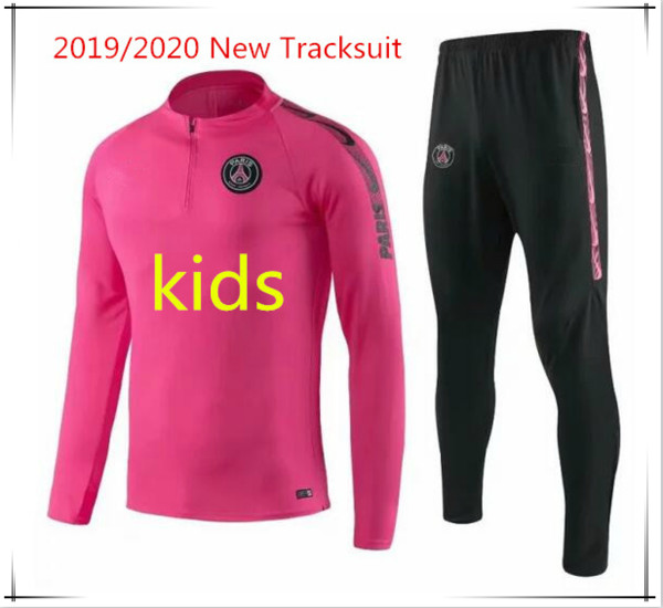 2019 2020 Paris Jordam kids jacket training suit Champions League Survetement 19/20 PSG MBAPPE football jackets POGBA soccer kids tracksuit