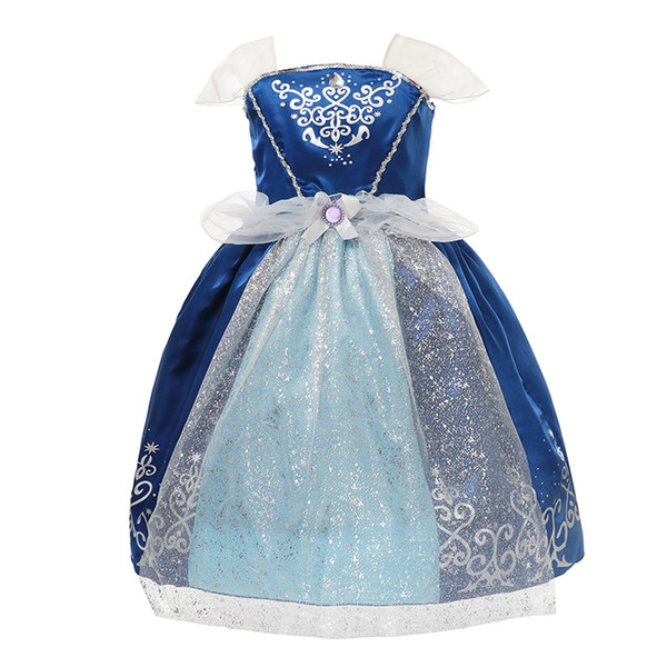 9 Styles NEW dress Hot Selling Summer Princess Fairy Dresses Kids Sleeveless children's wear Girl Princess Dresses