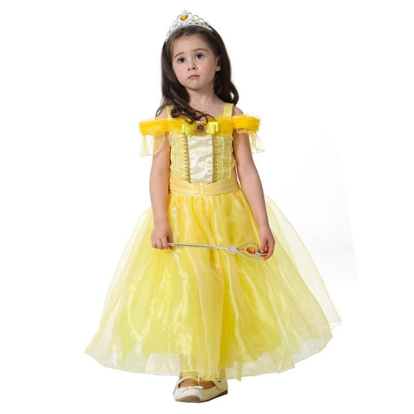 New Baby Girls Dresses Children girl Princess Dresses Wedding Dress Kids Birthday Party Halloween Cosplay Costume Festival Clothing