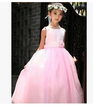 Formal Events Girl Dress Wedding Party Children's Dresses For Girl Lace Sequins Princess Tutu Dress Birthday Clothes For 2-7 ages