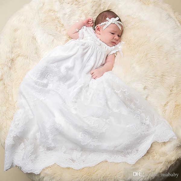 Hot Sale Beigecolor and To the Length of the New Beige Baby Dress Baby Girl Christening Gowns Baby Girl Baptism Dresses