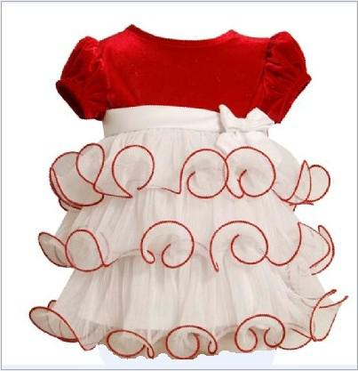 Small Baby Clothing Princess Baby's Girl Christening Dreses Full Month Dresses Toddler Dresses Infant Wear GX18