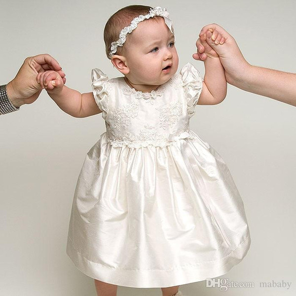 Baby Girls Christening Gown Toddler Baby Girls Lace Christening gowns Baptism Dresses Clothes Europe Princess Gown Girl Birthday