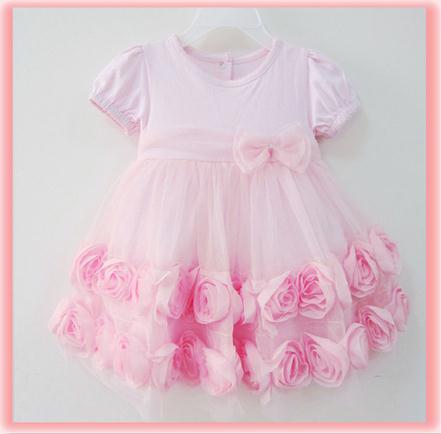 Newborn High Quality 2016 baby Baptism Dress Christening Gown Girls' party Infant Princess wedding dresses kids cotton summer dress clothing