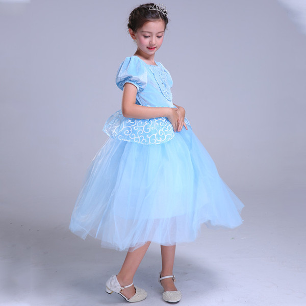 2018 New Fashion Beautiful Princess Dresses kids Halloween Party Cosplay Dresses Christmas Dresses For Teenager Girl