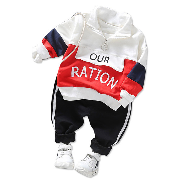 Spring Autumn Baby Boy Girl Cotton Clothing Set Children Fashion Leisure T-shirt Pants 2 Pcs/Set Toddler Sport Clothes Tracksuit