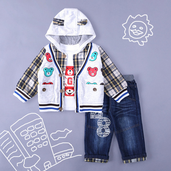 Pettigirl Stock Clearence boys clothing set kids oufit children clothes