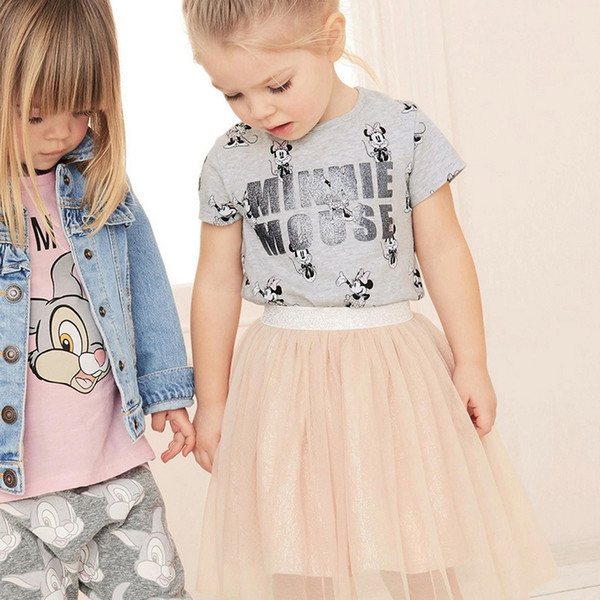 Girls clothing sets 2pcs T-shirts+Dress baby blouse and pants flower clothing for girls size2 3 4 5 6 children clothing boys sets summer