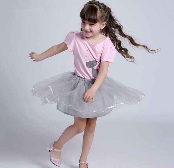 ins hot sales baby girls chiffon dress summer kids boutique tutu dress matching shirts set children clothing set