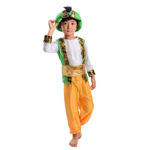 Children's Novelties Arabian Prince Costume Aladdin Fairy Tale Fancy Dress