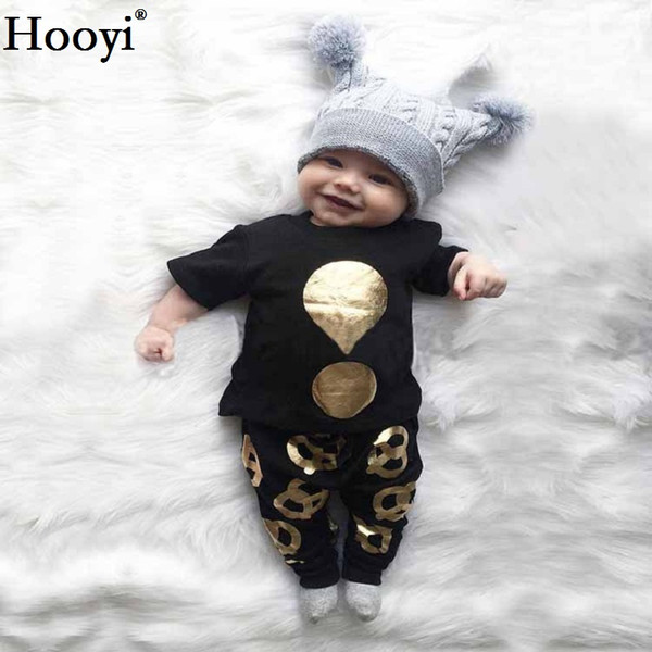 Gilding Baby Boy Clothes Set Girls T-Shirt Pant Fashion Baby Clothing Suit Top Quality Toddler Jumpsuits Boys Outfit 70-100 Soft