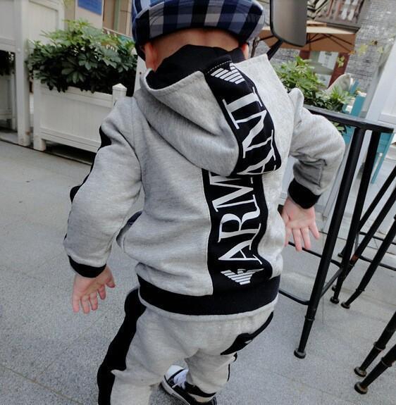 KIDS SETS HOODIES LONG SLEEVE BABY CLOTHES BOYS 24M-7T baby boy clothes