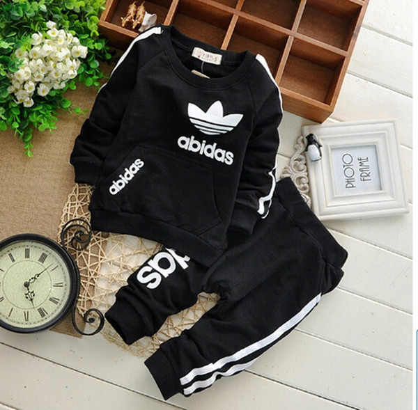 AD Brand Clothes Sets Newborn Girls Boys Autumn Children Clothing Sets Kids Tracksuits Clothing Set Suit Baby coats pants Sets