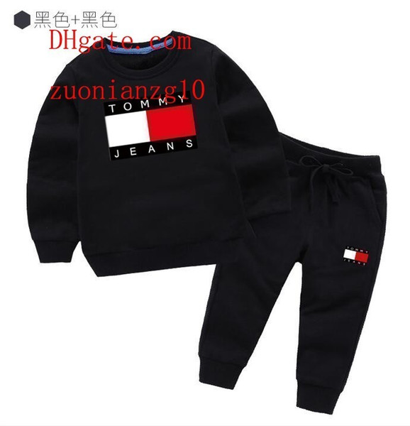 kids clothes Fashion 2-piece set Toddler clothing Boys Girl Long sleeve top+Pants Sportswear Clothes Children Sportswear clothing add-idas8