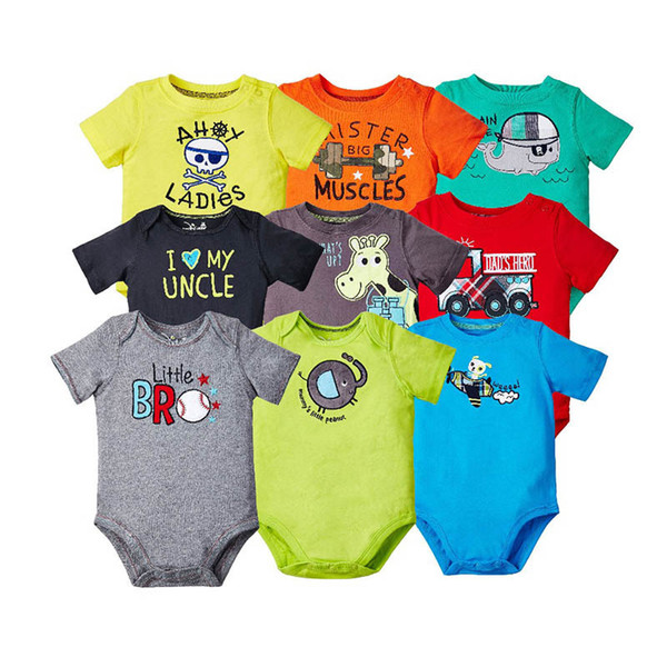 baby clothes babyborn 100% cotton romper set summer cartoon newborn clothing Boys Girls Roupas Bebe Infantil ropa bebe