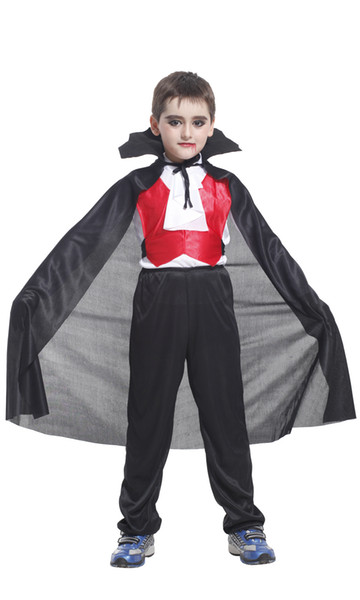 Shanghai Story Evil Vampire Costume Kids Christmas Carnival Costume Halloween Costume For Boys