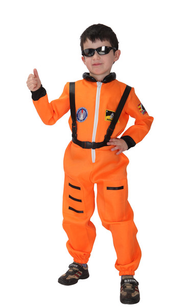 Shanghai Story Kids astronaut costume Boys spaceman Role-playing costume Halloween costume for Kids Carnival Party for Child 2 Color