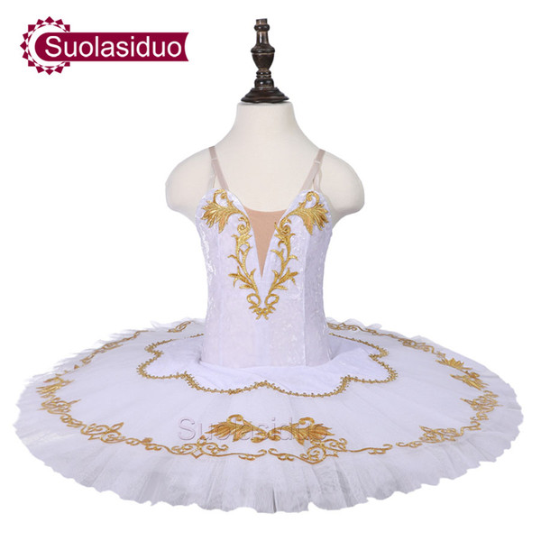 Children White Ballet Tutu The Nutcracker Performance Stage Wear Girls Ballet Dance Competition Costumes Adult Ballet Dresses