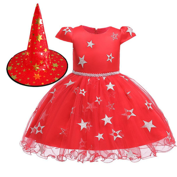 Girls 1 to 10 years summer tutu dresses, baby princess party/dance clothes, kids & teenager Halloween clothing, 2AAX808DS-33