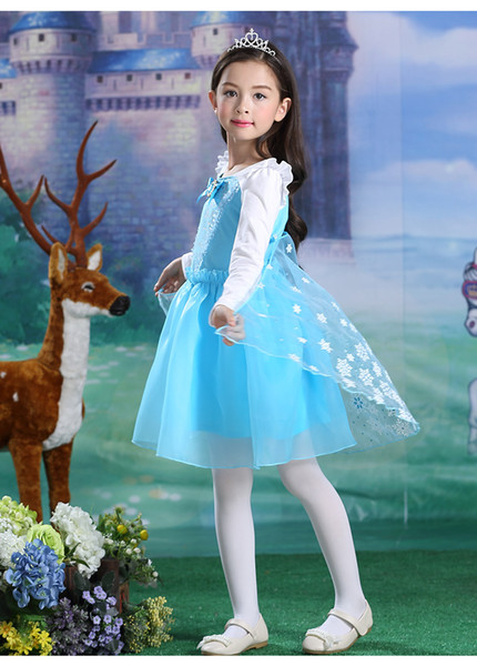 dress for baby girl dress Wear Cosplay Costume Halloween Christmas Party girl Princess dress YL18C