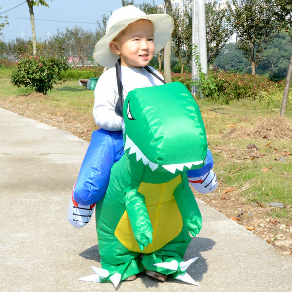 Funny baby dinosaur inflatable clothing kindergarten performance activities clothing riding small dinosaur birthday party clothing