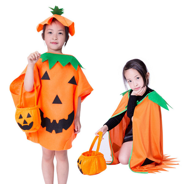 Halloween Kids Designer Boys Clothing Cosplay Pumpkin Clothes Children Costumes Infant Boys Girls Clothes Holiday Wear