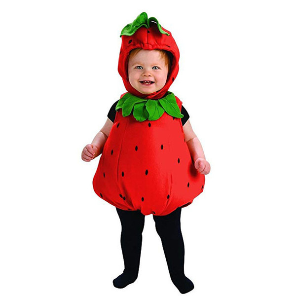 Christmas Halloween Baby Dress Dinosaur Animal Fruit Bodysuit