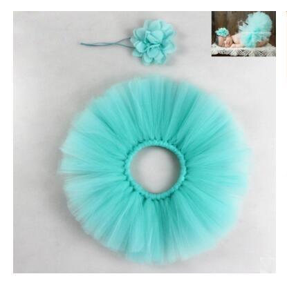 Newborns Baby Lace TuTu Dress Flower Headband Skirt 22 Styles Infants Photo Photography Props Costumes Clothes for 0-1T