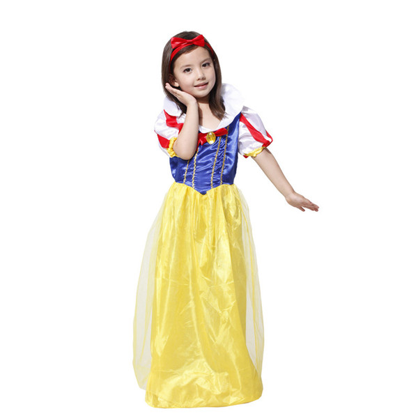 Shanghai Story fashion Kids Halloween costumes for kids girls hardcover children suit princess dress Halloween clothes for girls