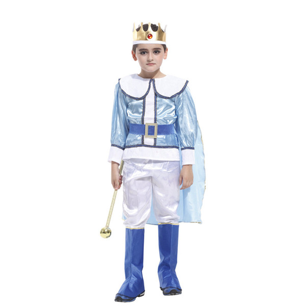 Shanghai Story Prince boy clothes costume show king of clothes Halloween costumes stage performance Clothing for boys