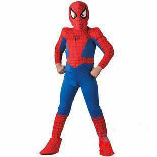 Halloween Children's clothing,Kids Halloween mascot spiderman costumes,children Spider-Man costume