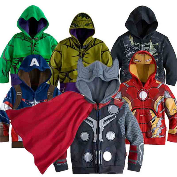 Baby Boy Hooded Coat Kids Clothes Cartoon Stripe Long Sleeves Zipper Cardigan Costume Animal Children Coat 49