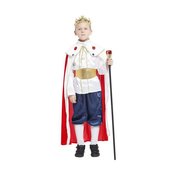 2015 New Fashion Male role models for children handsome little king cosplay festival performance clothing stage costumes A070259