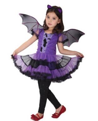 2017 New Arrival Halloween Party Children Kids Cosplay Witch Costume For Girls Halloween Costume Party Witch Dress With