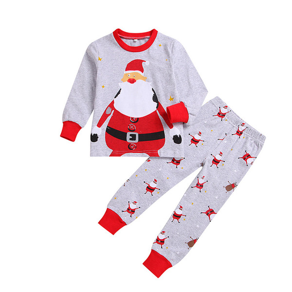 Cotton Baby Kid Clothing Special Occasions Costumes Christmas Costume Boy Girl Children long Sleeve Pants Suit Festival Clothes Sets Cartoon