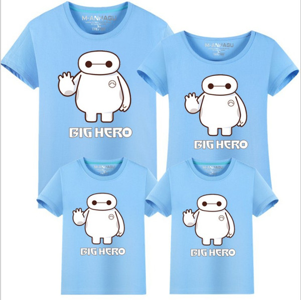 2017 fashion T-shirt free shipping Parent-child photography clothing summer Family Matching Outfits Couple clothing cotton T-shirt wholesale