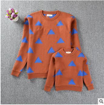 2016 Family Matching Clothing & outfits Sweater Girls Boys For Mother Daughter Family Matching baby kids children clothes ins