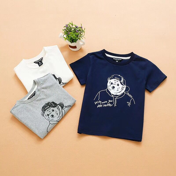 Summer Family Outfits Kids t shirt 2018 NEW style Fashion cotton Boys and Girls T shirt men clothing