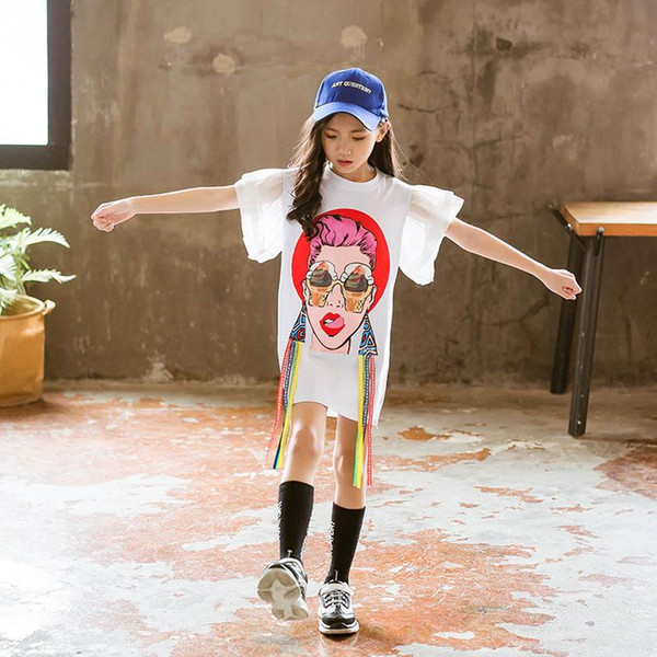 2019 new Fashion designer mother daughter Dresses Cartoon Mother and Daughter dresses lace mother daughter dress mommy and me dress