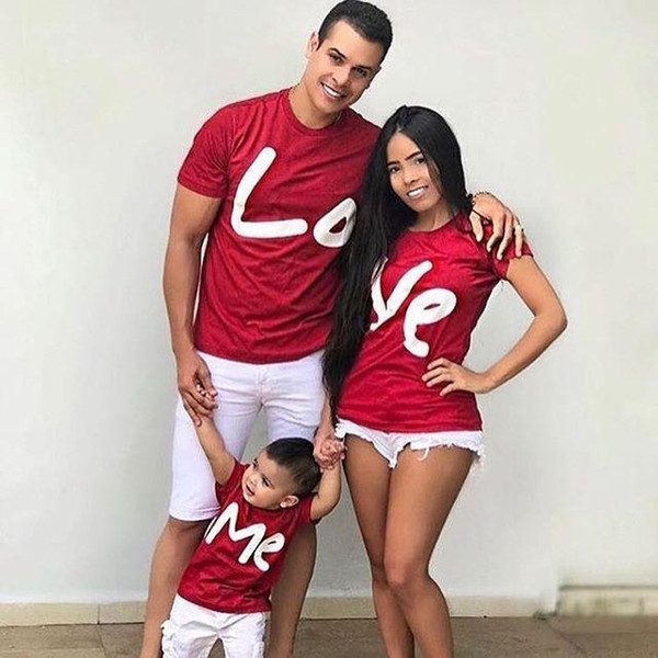 Valentine's Day Matching Clothes Mother Daughter Family T Shirt love me Mommy DauClothesghter Matching Family Matching Mom Daughter