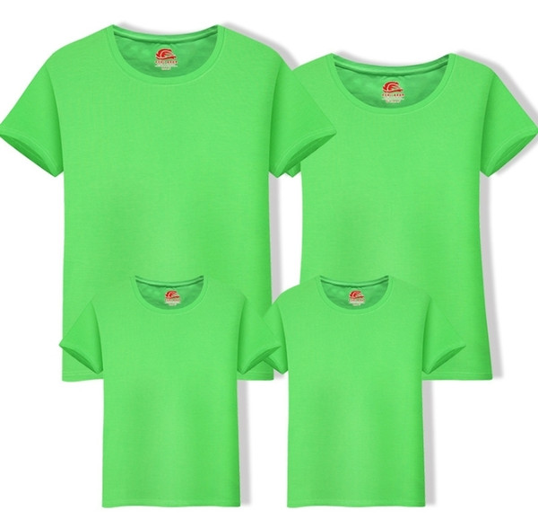 Family Clothes Cotton T-shirts Short Sleeves 2019 New Family Look Mom Dad Daughters T Shirt Matching Kids Mothers Clothing Fy055