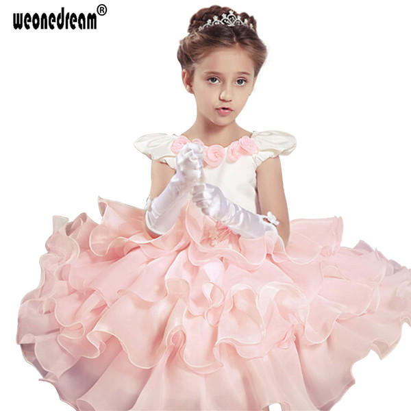 WEONEDREAM 2017 New Girls Dress Children Pageant Prince
8000
ss Flower Kids Dresses For Girls Formal Wedding Party Christening Gown