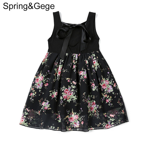 Backless Dress for Girls Kids Clothes 2017 New Summer Girls Dress Princess Party Toddler Holiday Sundress Children Clothing