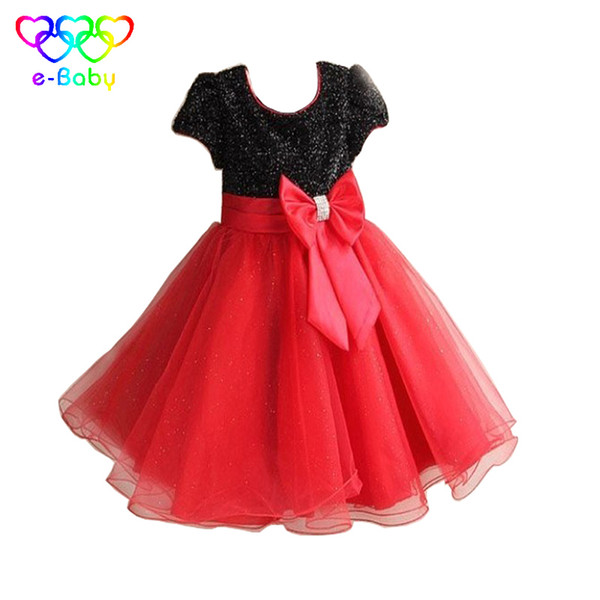 New girl dresses 2-12 years lolita style Kids girl summer dress 2017 fashion solid children clothes dresses for girls EB917