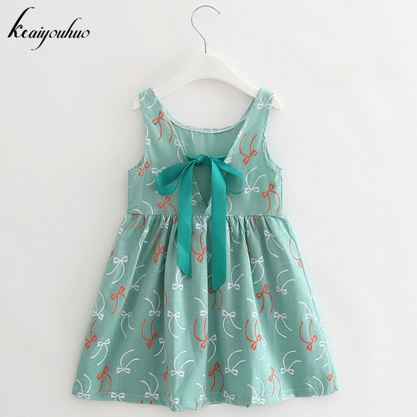 keaiyouhuo 2017 Summer Sundress Toddler Girls Dress Baby Girls Princess Party Dress Kids Dresses For Girls Children Clothing