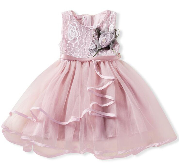 New children's skirt girls Christmas princess dress sleeveless bud silk gauze dress